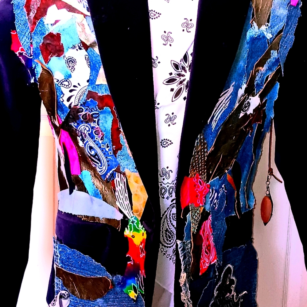 Hot Patch Work Blazer Mens